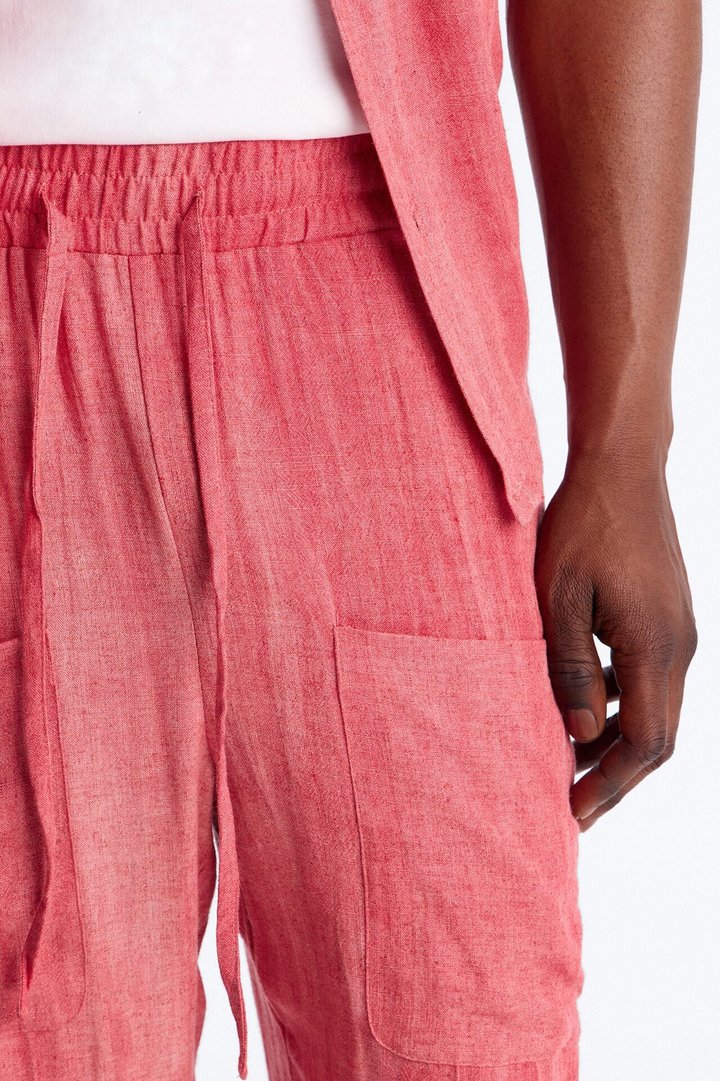 Baggy Desert Oasis Pant - Red