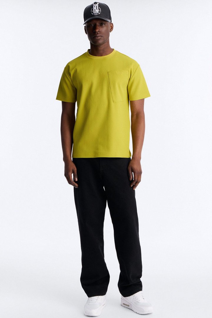Relaxed Nomads Rest Tee - Lime