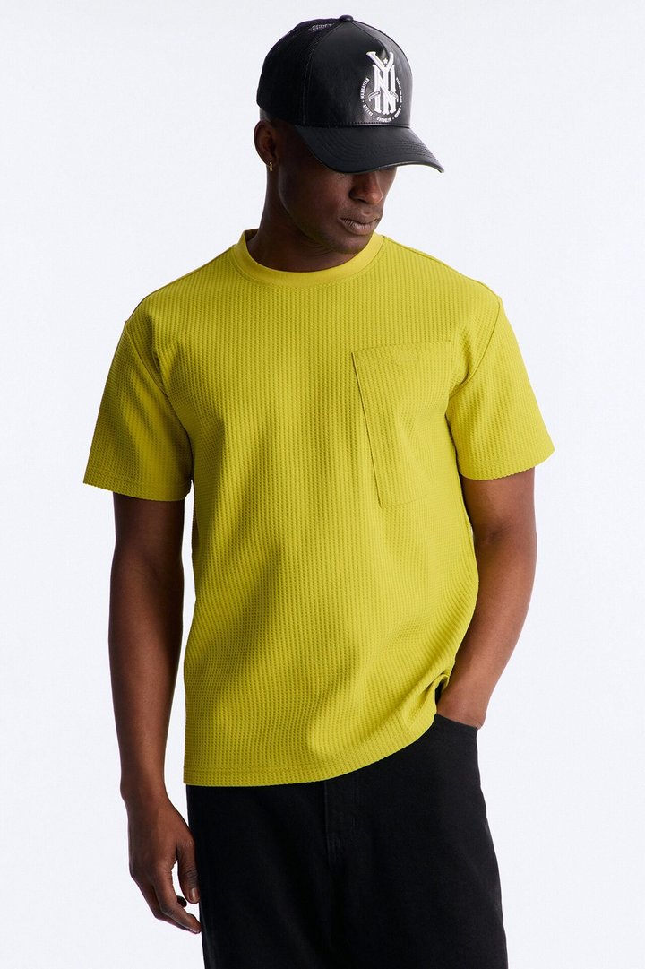 Relaxed Nomads Rest Tee - Lime