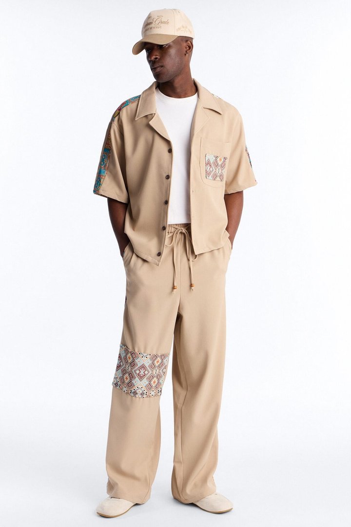 Suburban Rebel Button Up Shirt - Multi Color