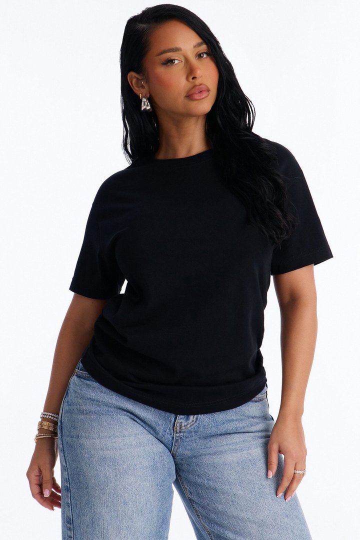 Your Favorite Everyday Essential T Shirt - Black