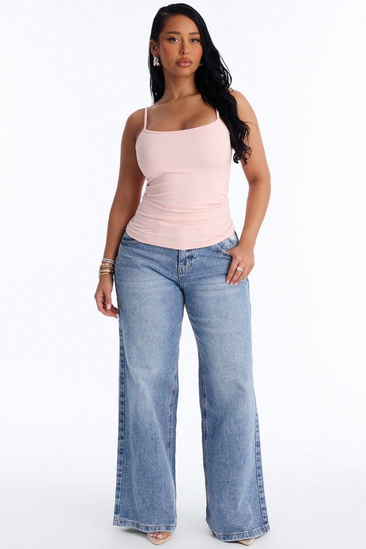 Carly Cami Top - Peach