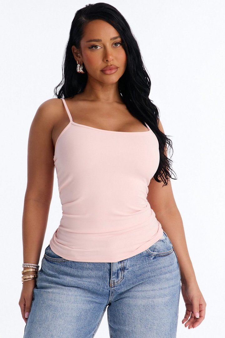 Carly Cami Top - Peach