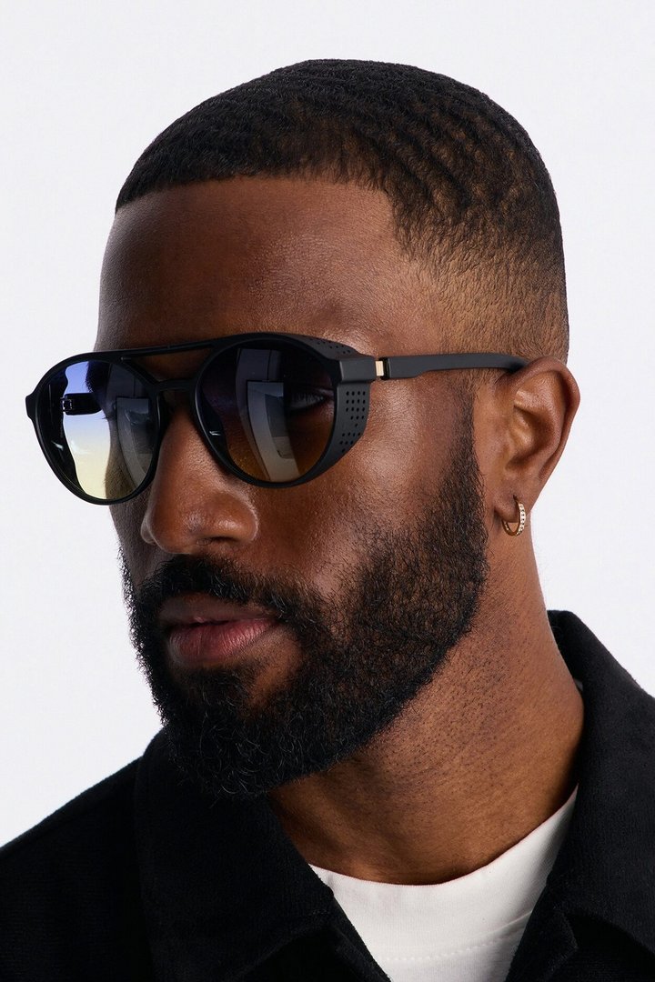Oblivion Shift Sunglasses - Black/Blue