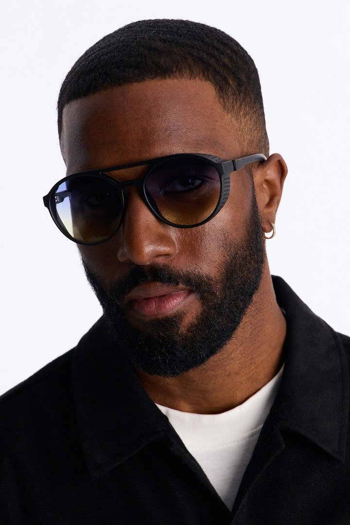 Oblivion Shift Sunglasses - Black/Blue