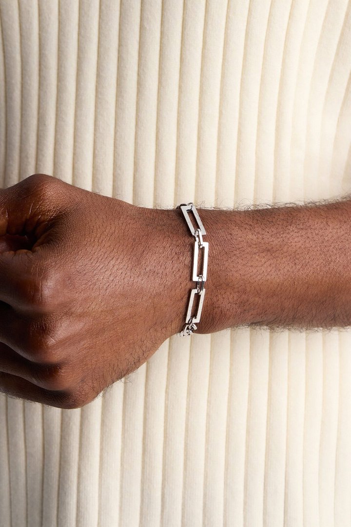 Going Solo Chain Link Bracelet - Silver
