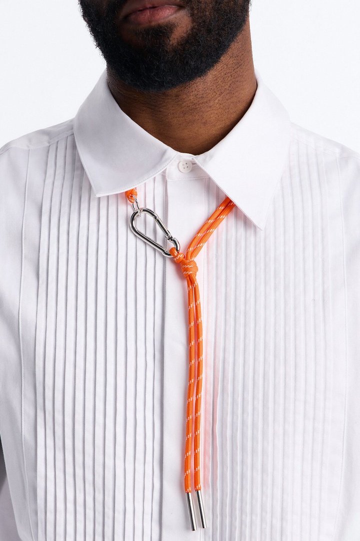 Traveling Nomad Bolo Necklace - Orange