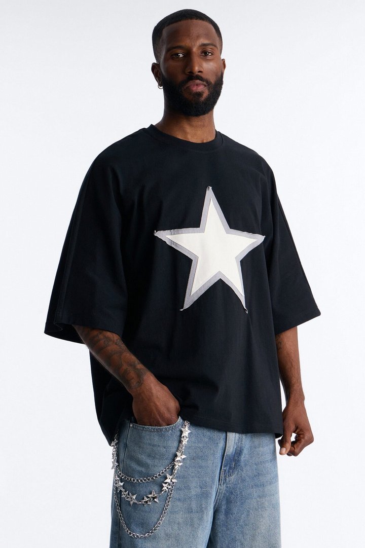 Cosmic Edge Layered Pant Chain - Silver