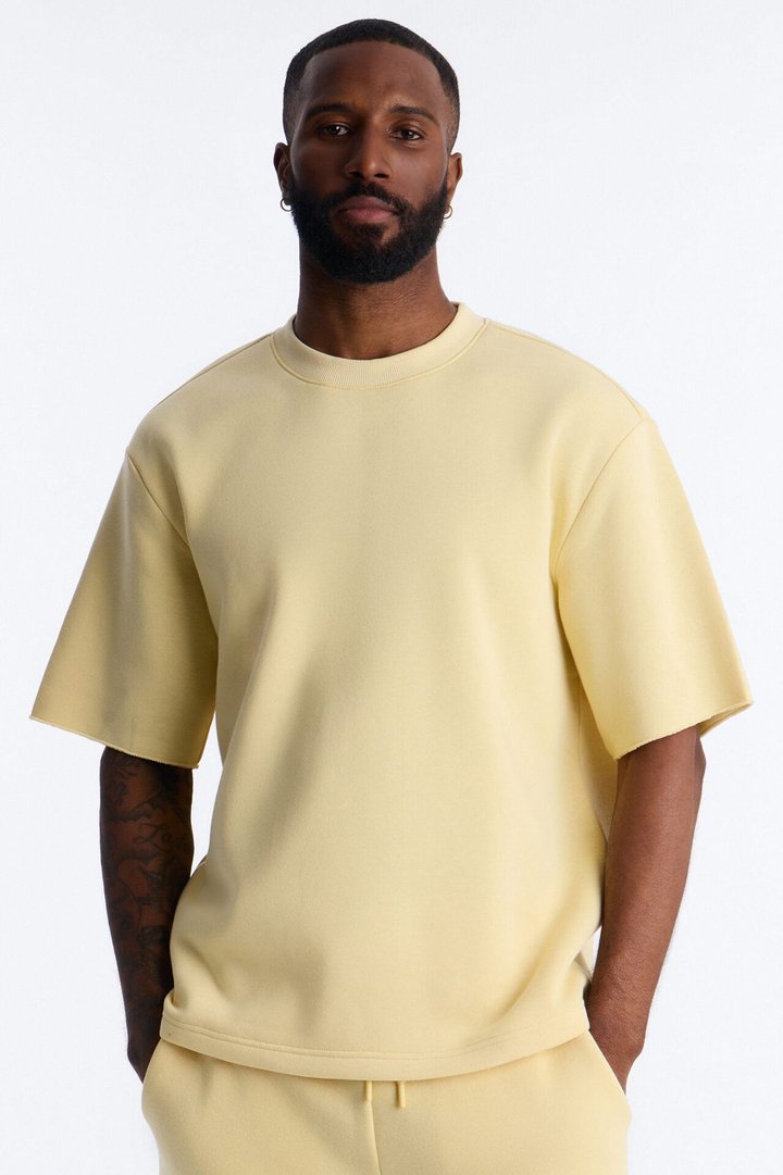 Tyson Short Sleeve Tee - Butter Yellow