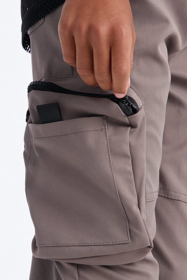Mini Finn Tech Twill Cargo Pants - Dark Grey