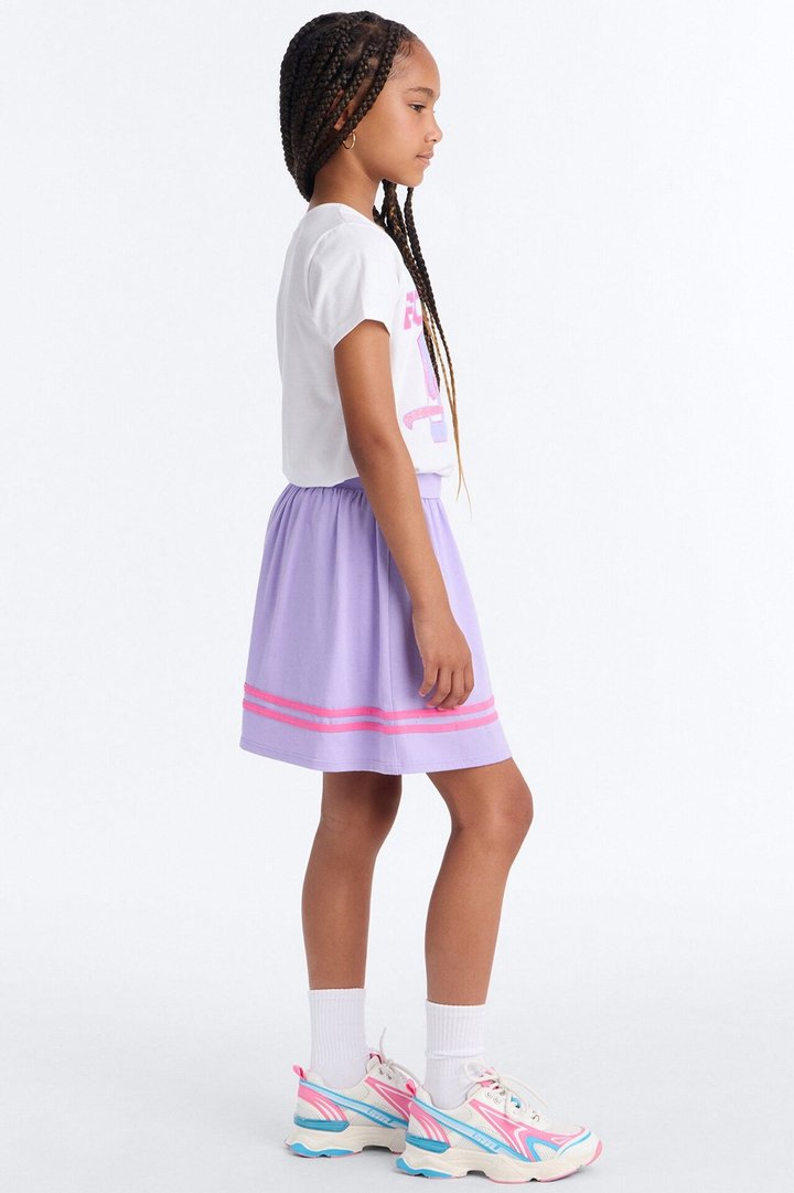 Mini Forever Blessed Skort Set - White/combo