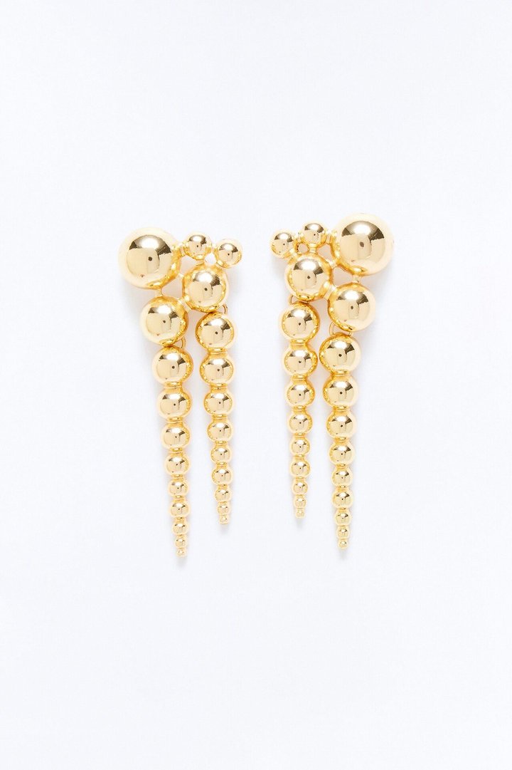 Setting The Tone Hardware Earrings - Gold