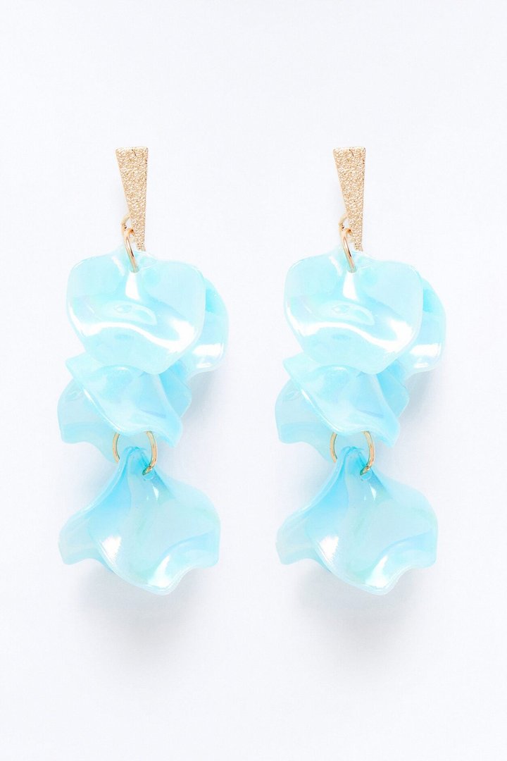 Hawaii Waters Drop Earrings - Blue