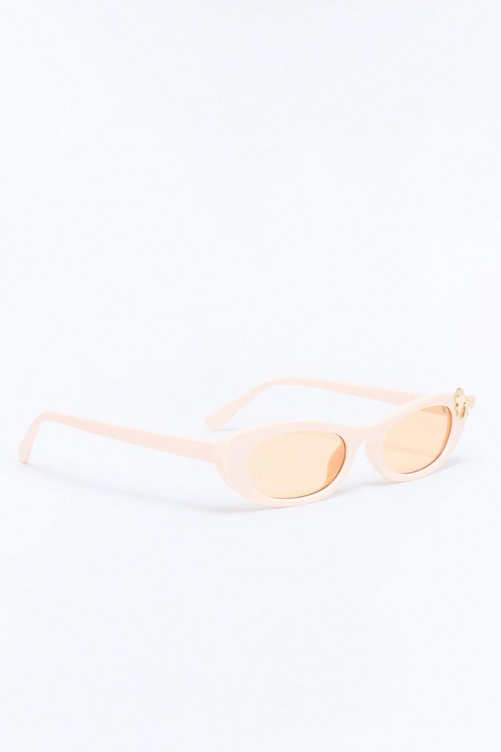 Pretty In Bow Sunglasses - Pink