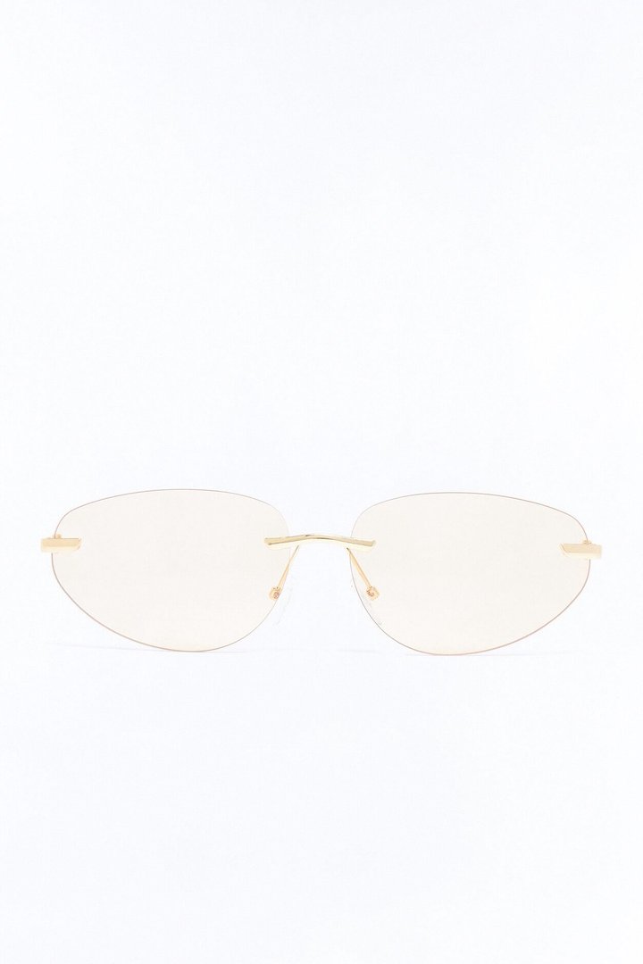 Regaining Power Sunglasses - Gold/Pink