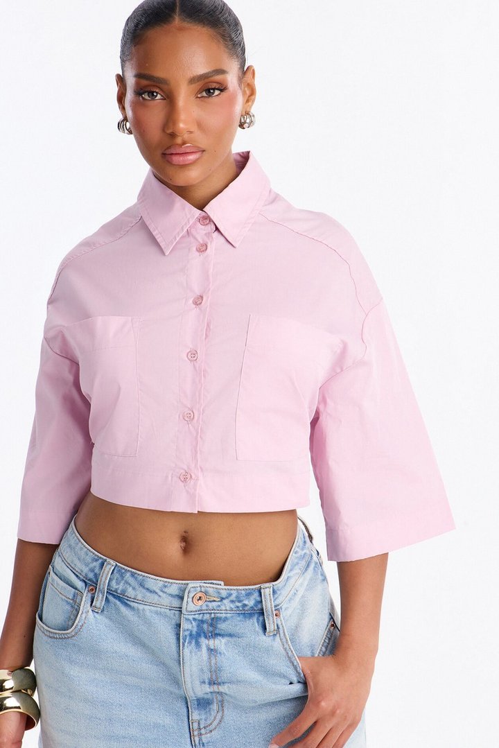 Busy Weekends Poplin Shirt - Lilac