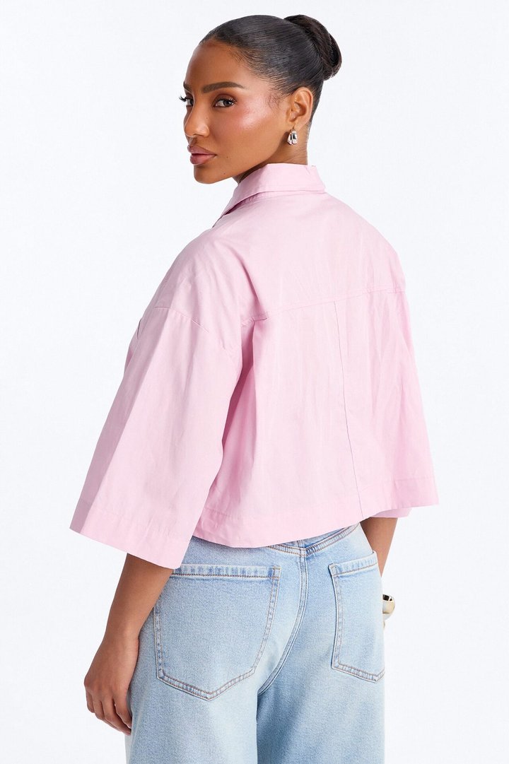 Busy Weekends Poplin Shirt - Lilac