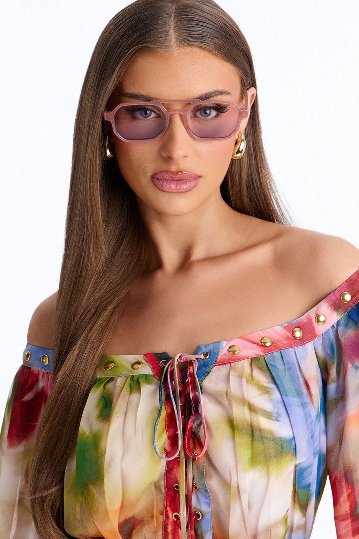 My Muse Aviator Sunglasses - Pink