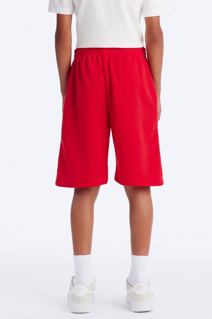 Mini Legend 24 Fleece Shorts - Red