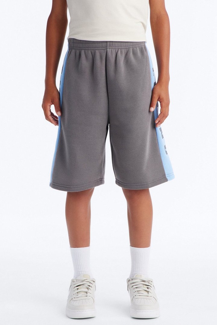 Mini Make Way For the Legend Fleece Shorts - Grey/combo