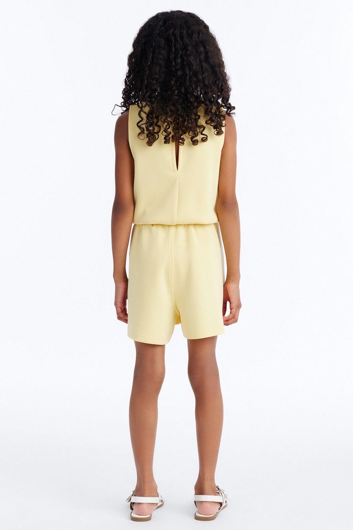 Mini A Sunny Day Romper - Butter Yellow