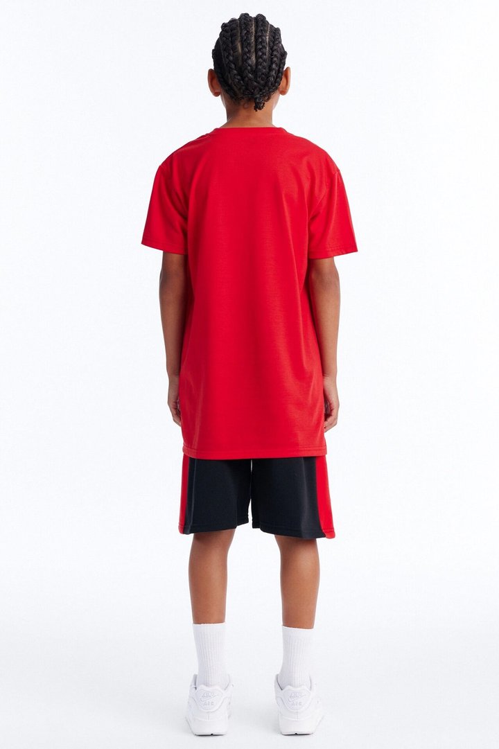 Mini Future GOAT Short Set - Red/Black