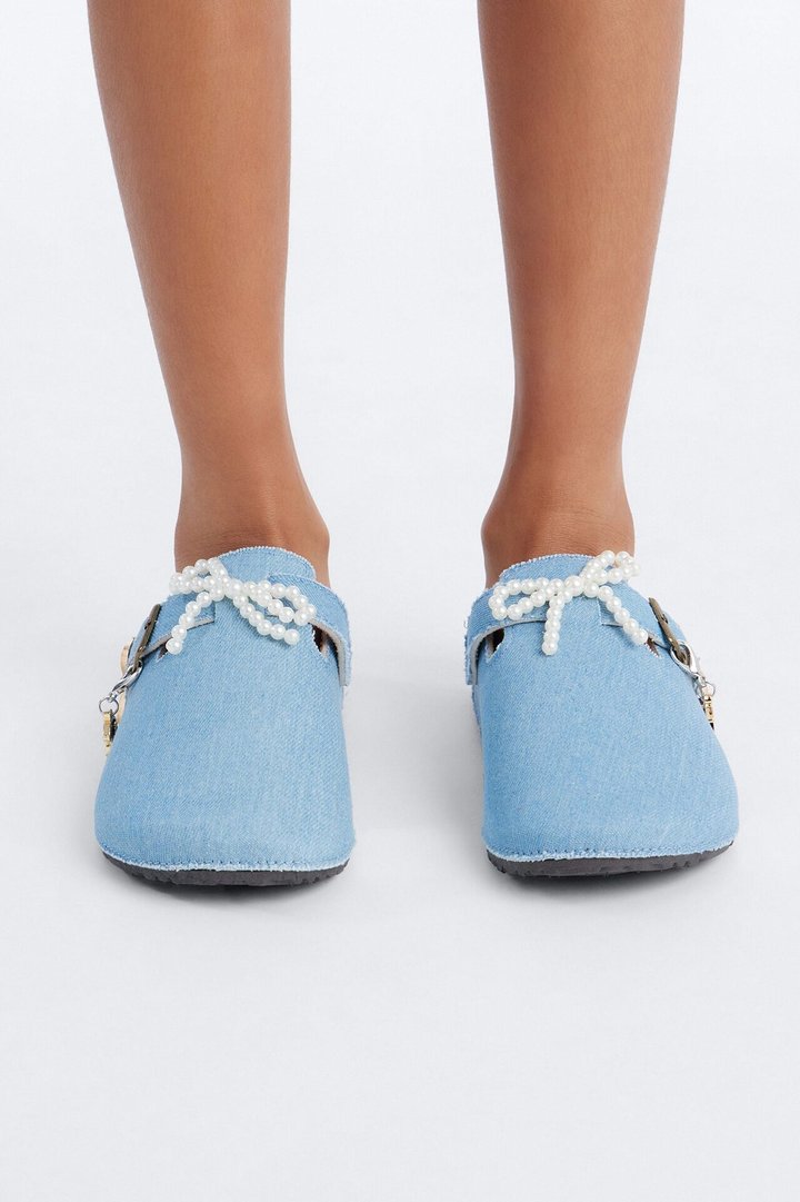 Mini You're Charming Clogs - Blue
