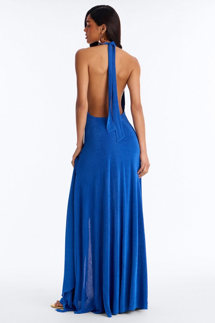 Untouchable Energy Slinky Maxi Dress - Royal