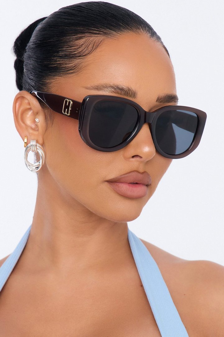 Head Turning Sunglasses - Brown