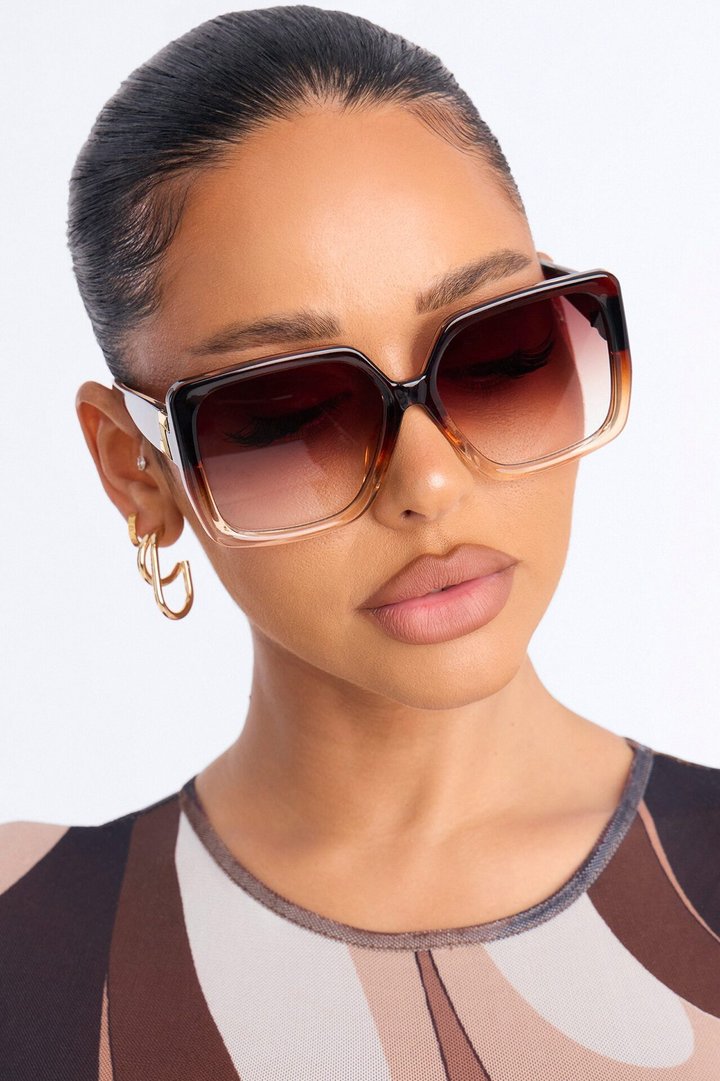You've Changed Sunglasses - Brown/combo