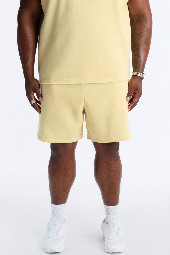 Tyson Sweatshort - Butter Yellow