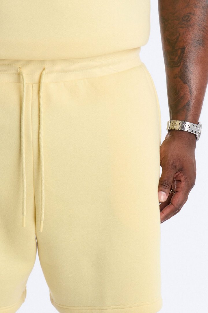 Tyson Sweatshort - Butter Yellow