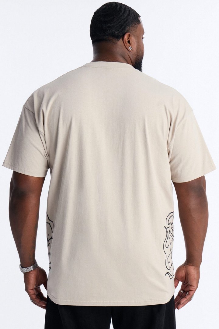 Hate The Sin Short Sleeve Tee - Grey
