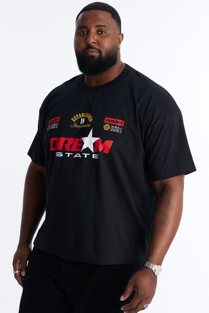 Dream State Racing Short Sleeve Tee - Black