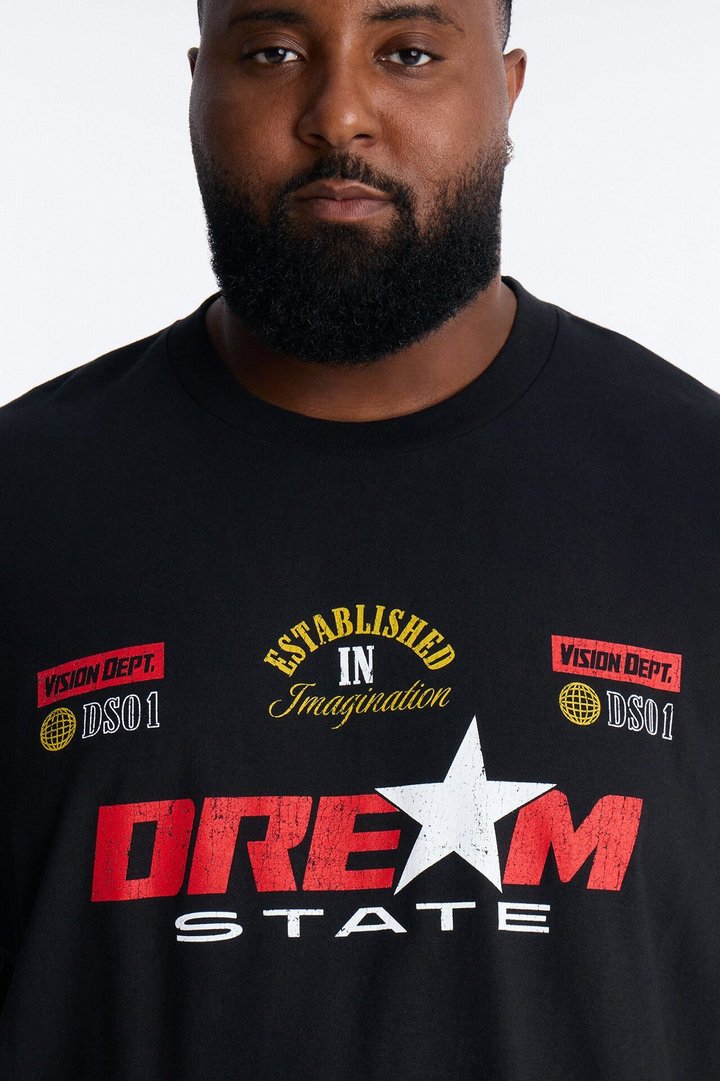 Dream State Racing Short Sleeve Tee - Black