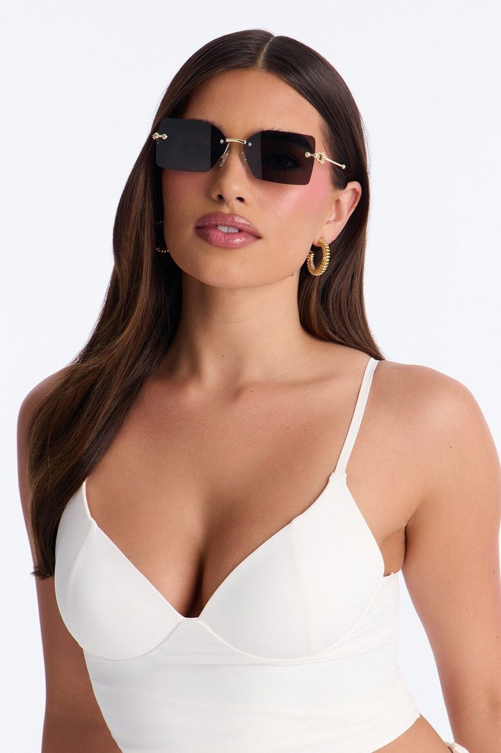 Bright Bolt Sunglasses - Black