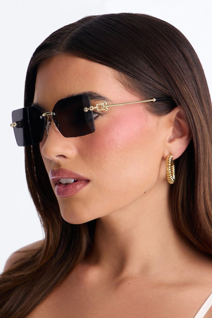 Bright Bolt Sunglasses - Black