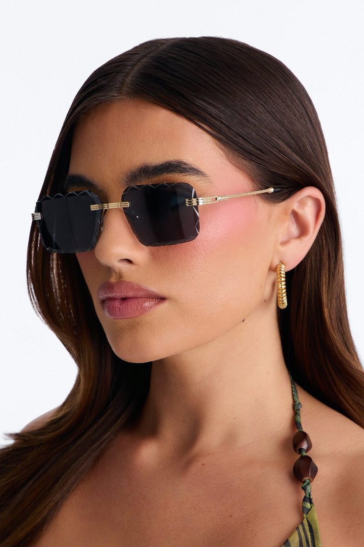 Poolside Pop Sunglasses - Black