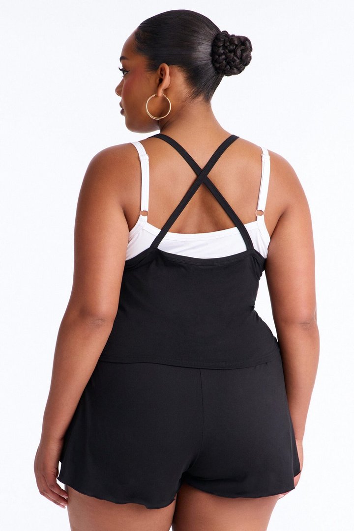 Walk A Mile Short Set - Black