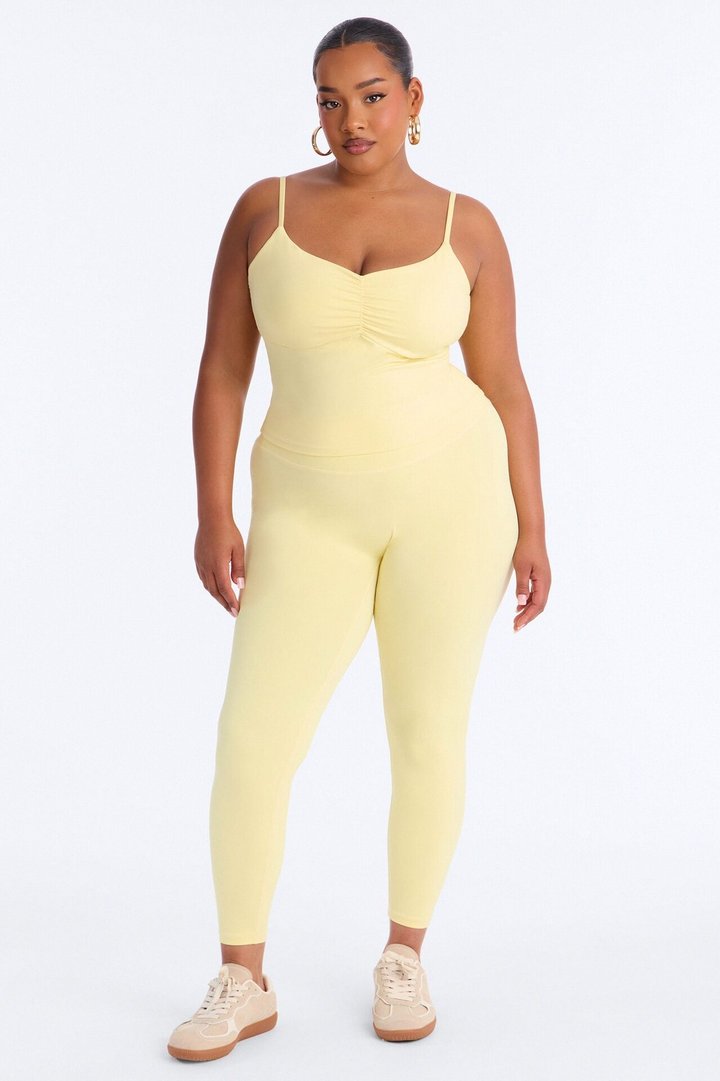 Natasha Active Legging Set - Yellow