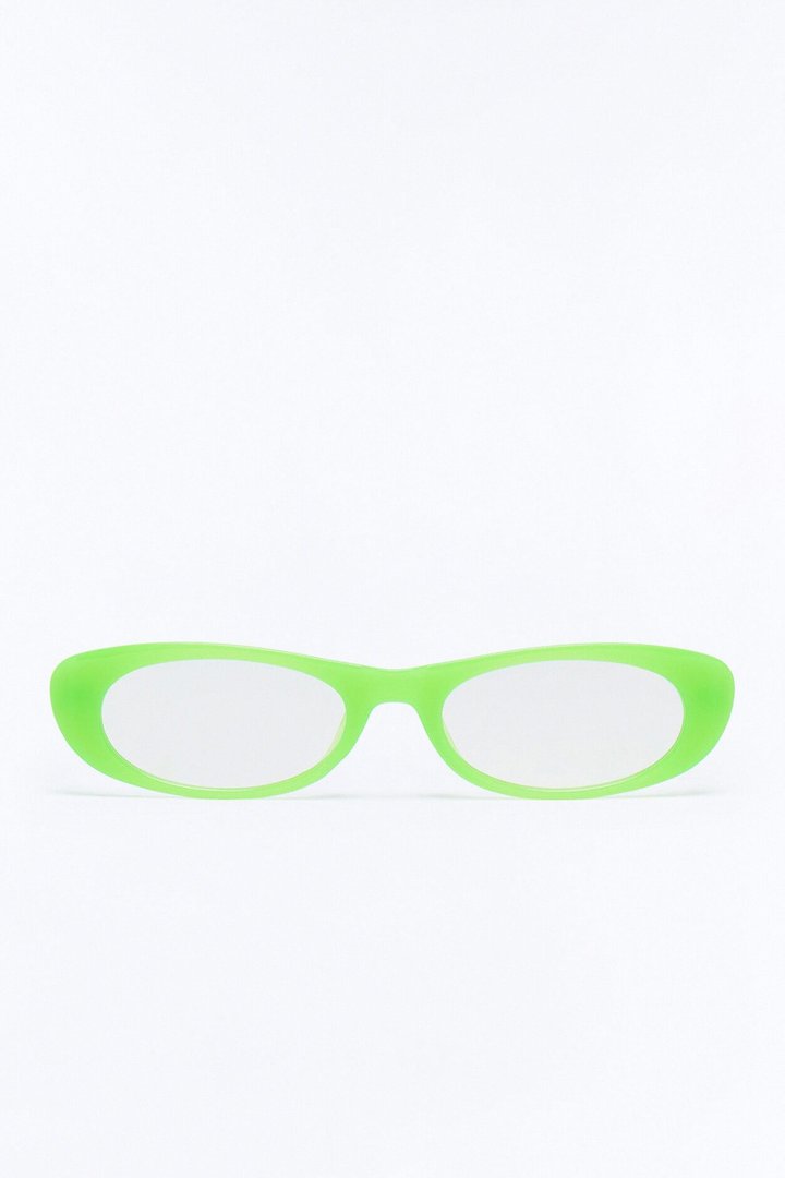 Glow Stick Blue Light Glasses - Neon Green