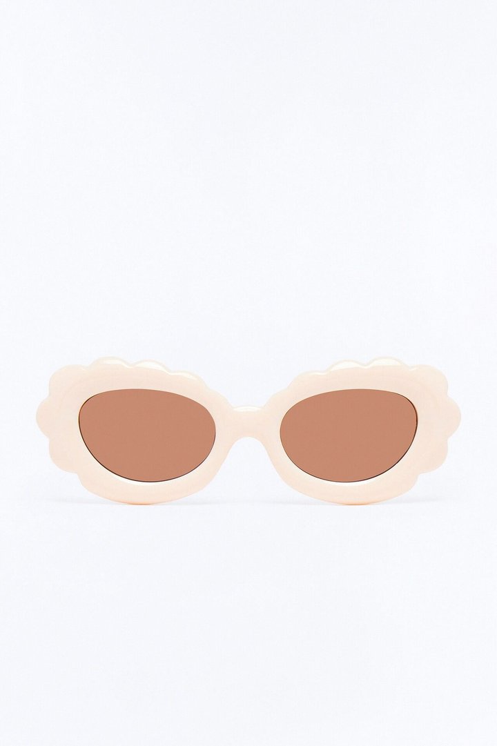 Razor Laser Sunglasses - Nude