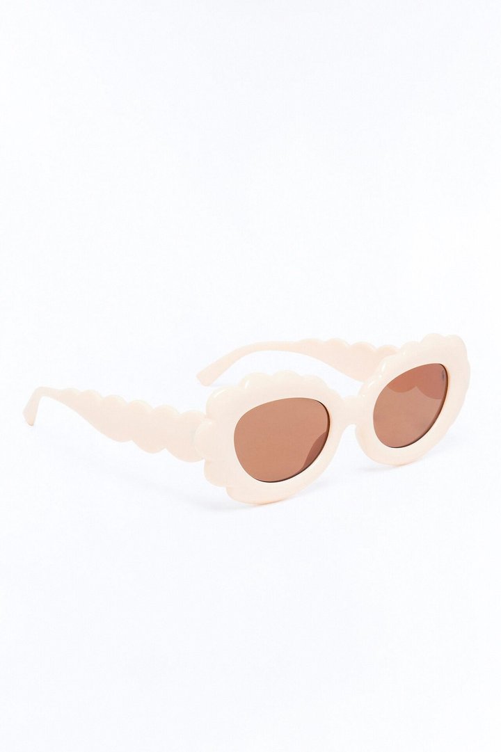 Razor Laser Sunglasses - Nude