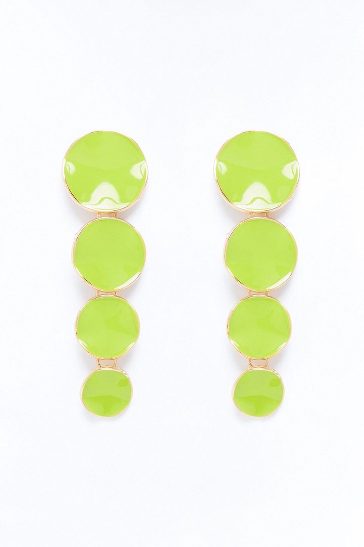 Most Elegant Earrings - Chartreuse