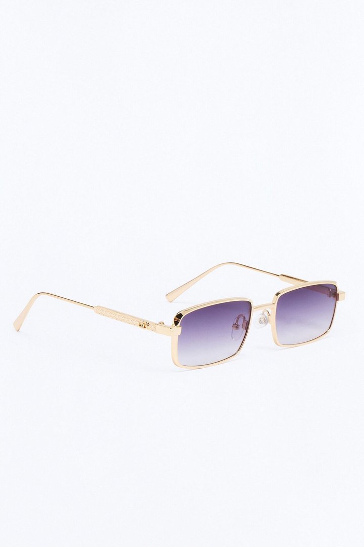 Make Some Noise Sunglasses - Gold/combo