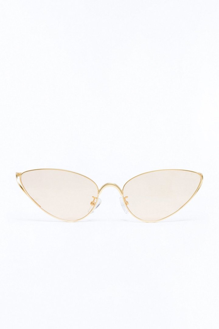 Cafe Dulce Sunglasses - Gold/Brown