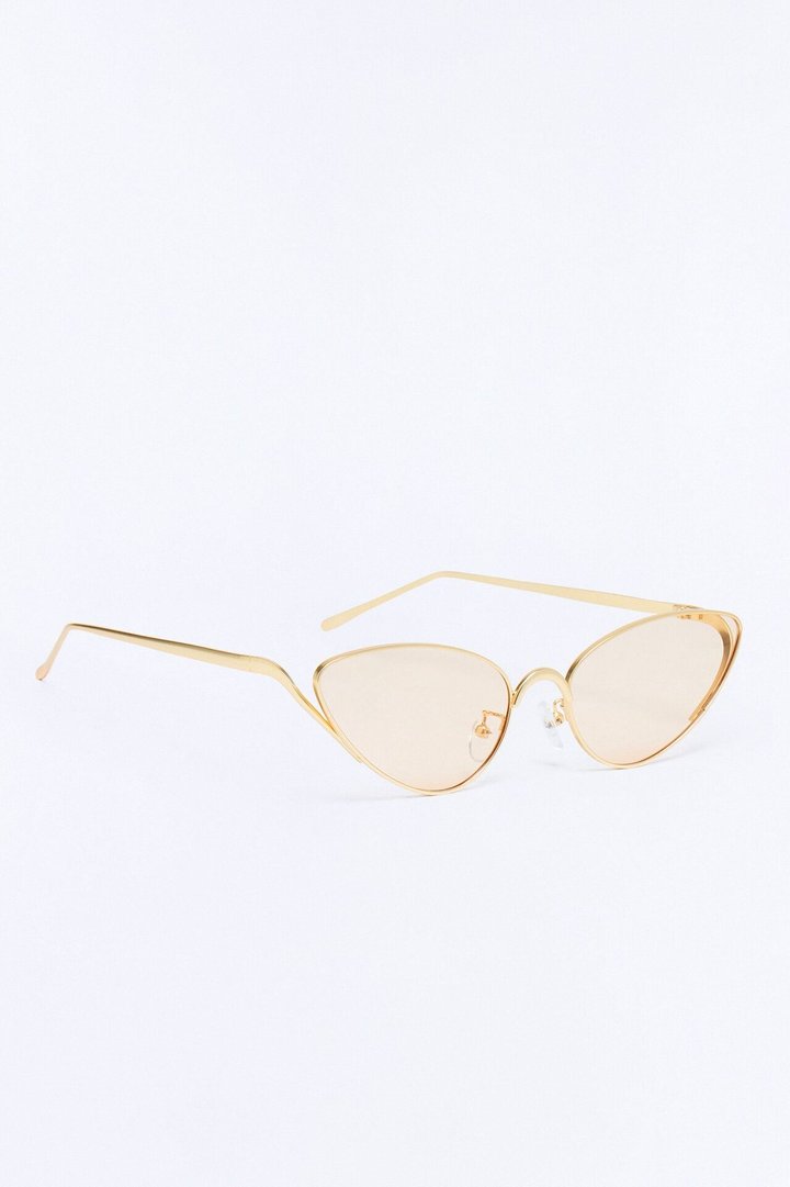 Cafe Dulce Sunglasses - Gold/Brown