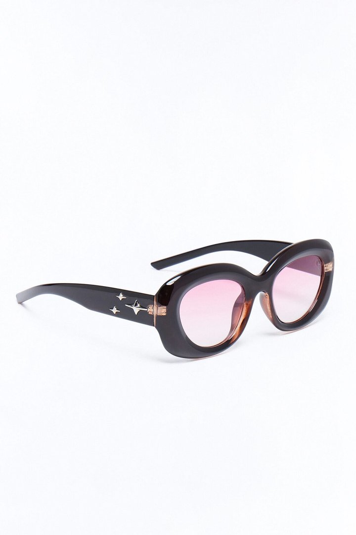 Star Bright Sunglasses - Black/Pink