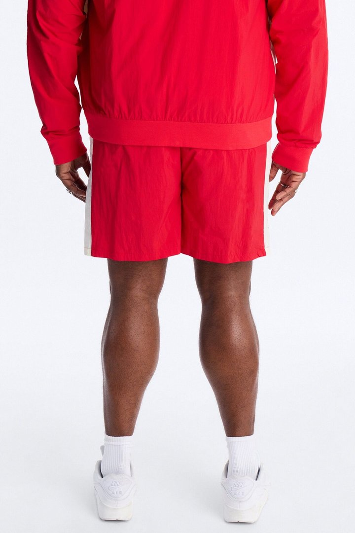 Coca Cola Warm Up Track Short - Red/combo