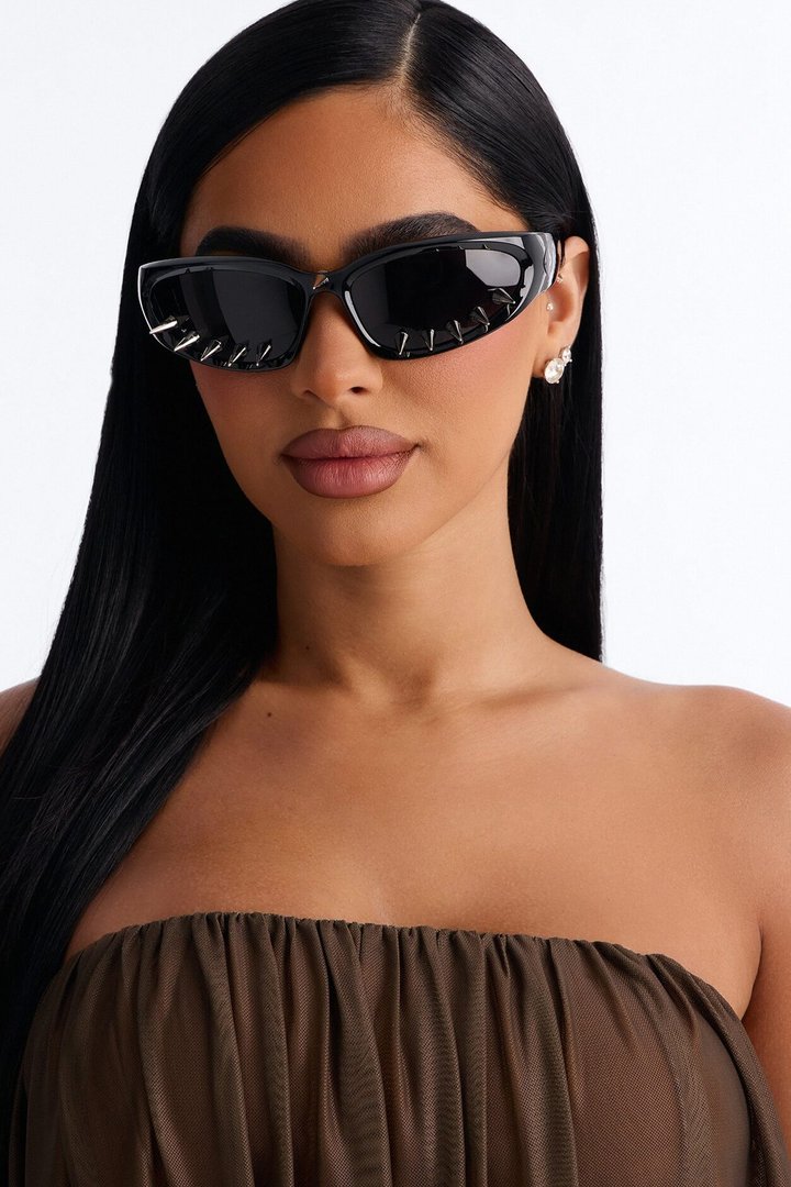 Punk Rock Sunglasses - Black